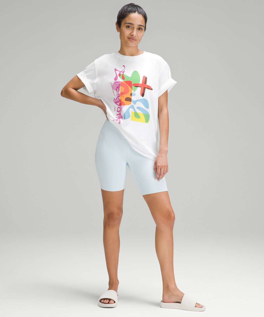 Lululemon All Yours T-Shirt *Pride Graphic - White