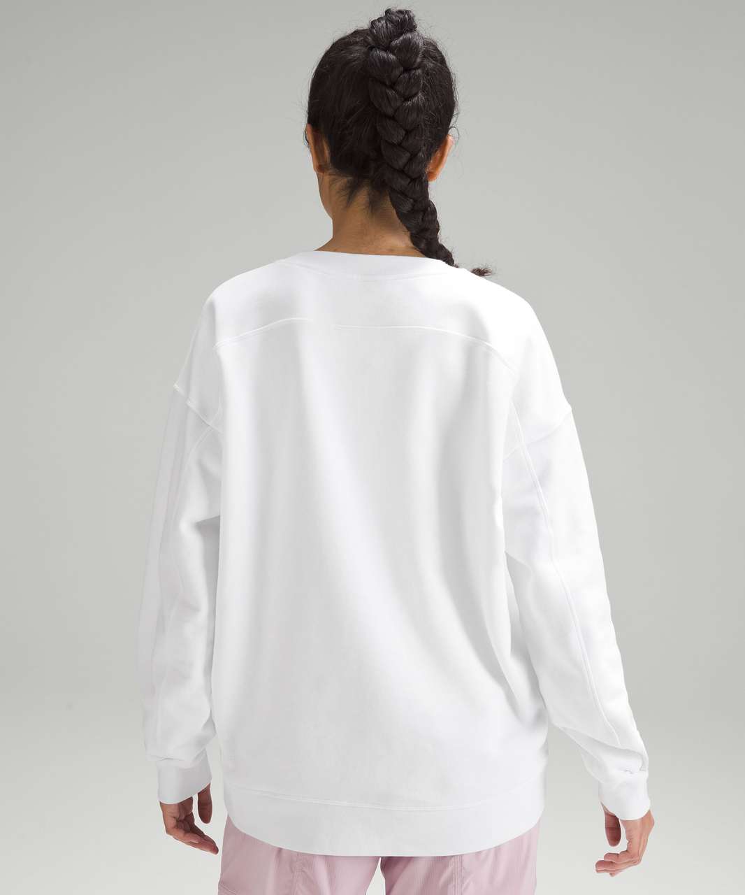 Lululemon Perfectly Oversized Crew *Pride - White