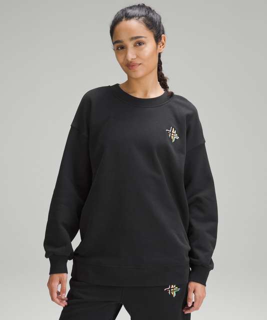 Lululemon perfectly oversized crew sweatshirt pullover soleil yellow size 12  - $65 - From Beatriz