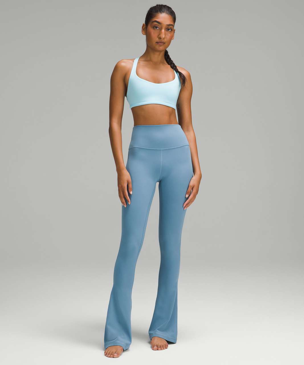 What do we think of these lululemon Align Mini-Flare pants in Java? I