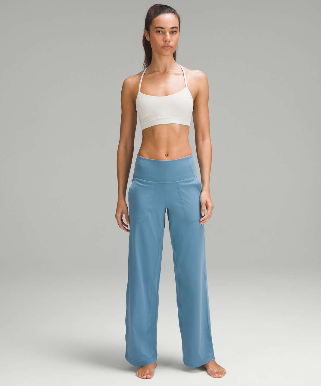 Lululemon Mid-Rise Wide Leg Pant. The girl math wasn't adding up to $1