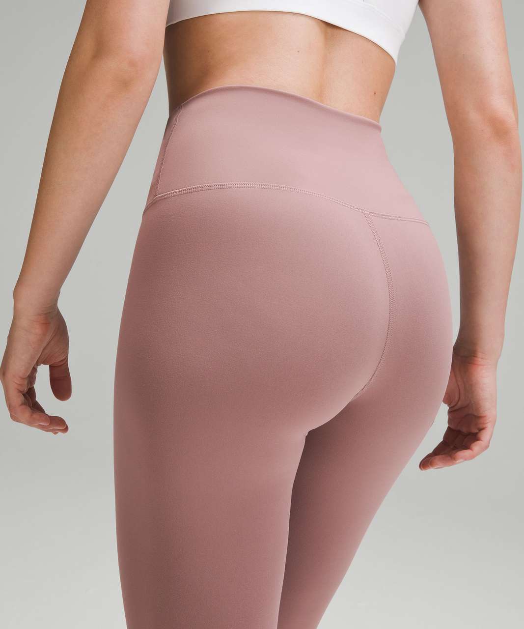 Lululemon Wunder Train High-Rise Tight with Pockets 25 - Brier Rose - lulu  fanatics