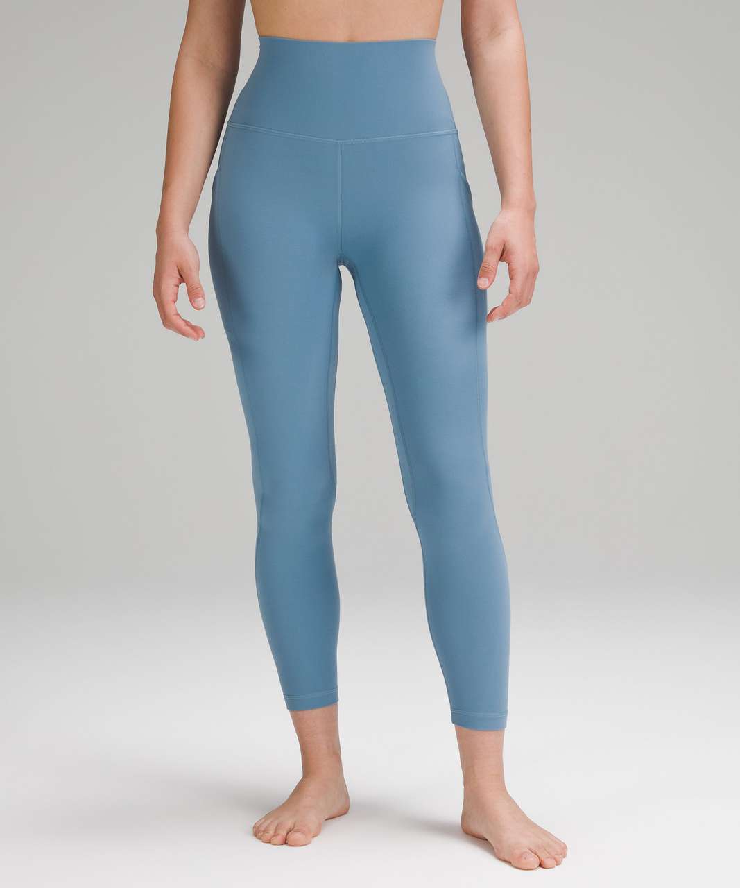 Lululemon Align HR Pant 25” with Pockets Nulu Size 16 Capture Blue