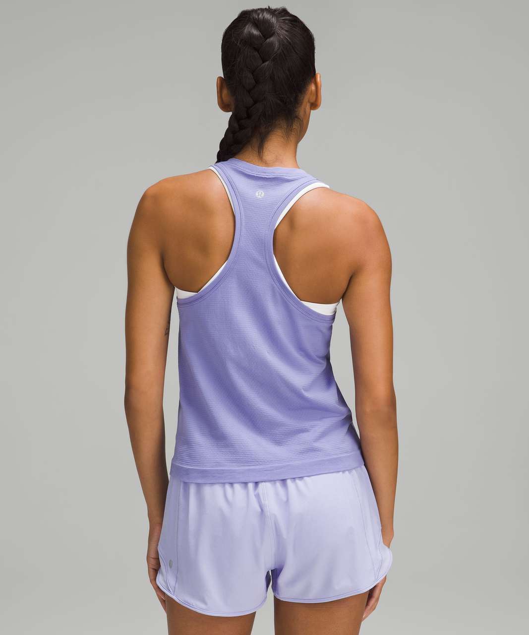 Lululemon Swiftly Tech Racerback Tank Top 2.0 *Race Length - Dark Lavender  / Dark Lavender - lulu fanatics