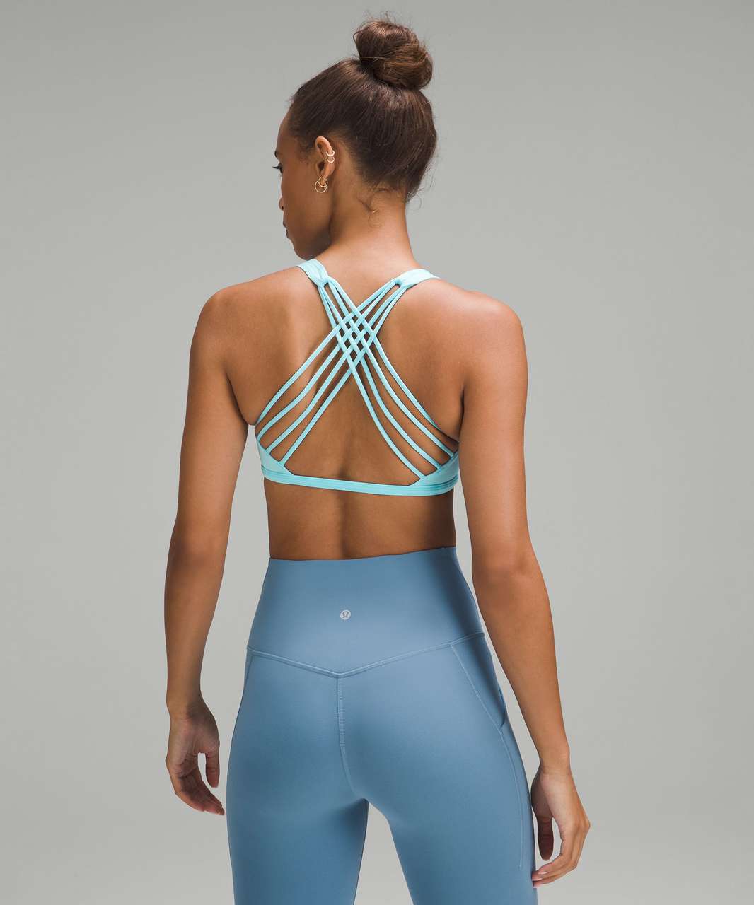 Lululemon Free to Be Bra - Wild *Light Support, A/B Cup - Cyan