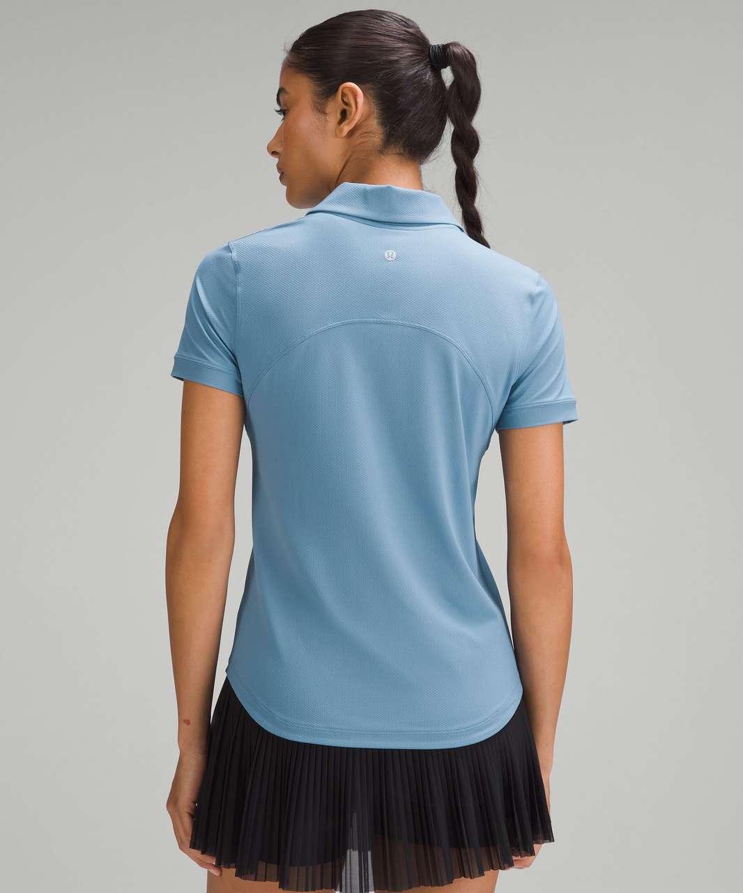 Lululemon Quick-Dry Short-Sleeve Polo Shirt - Utility Blue
