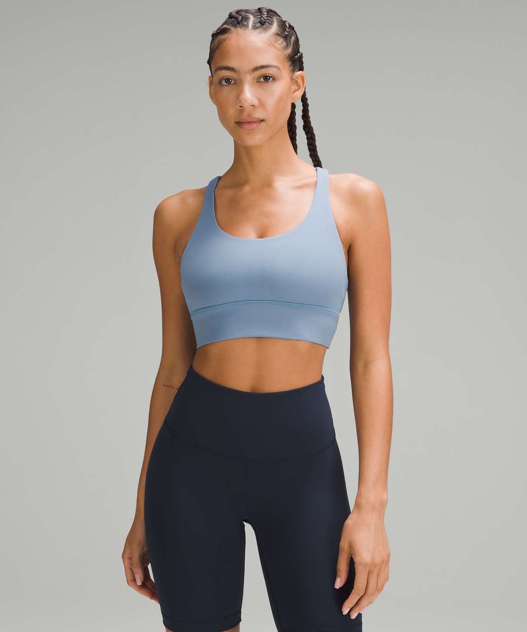 Lululemon Energy Bra - Harbor Blue - lulu fanatics