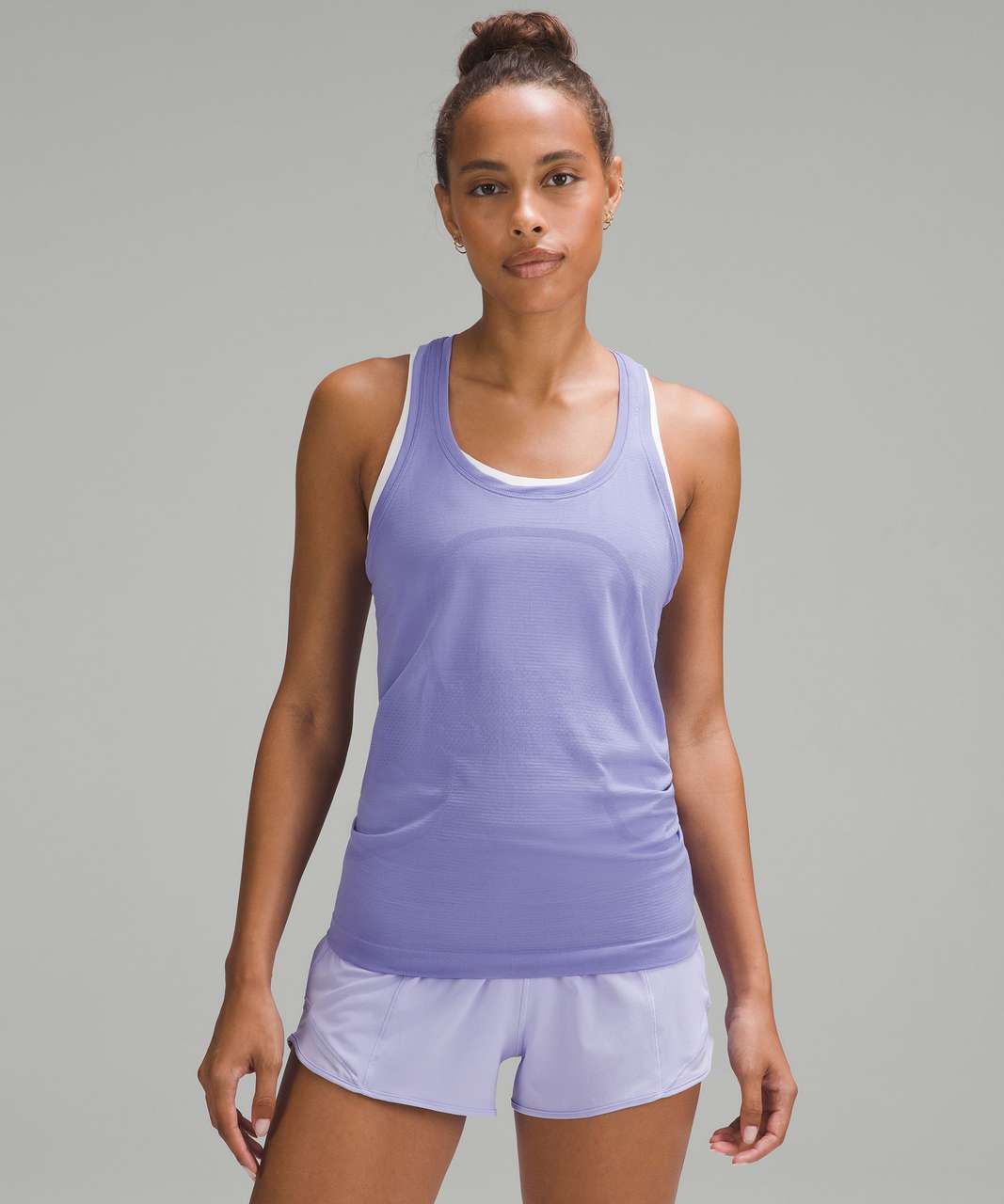 Lululemon Swiftly Tech Long-Sleeve Shirt 2.0 *Race Length - Dark Lavender /  Dark Lavender - lulu fanatics