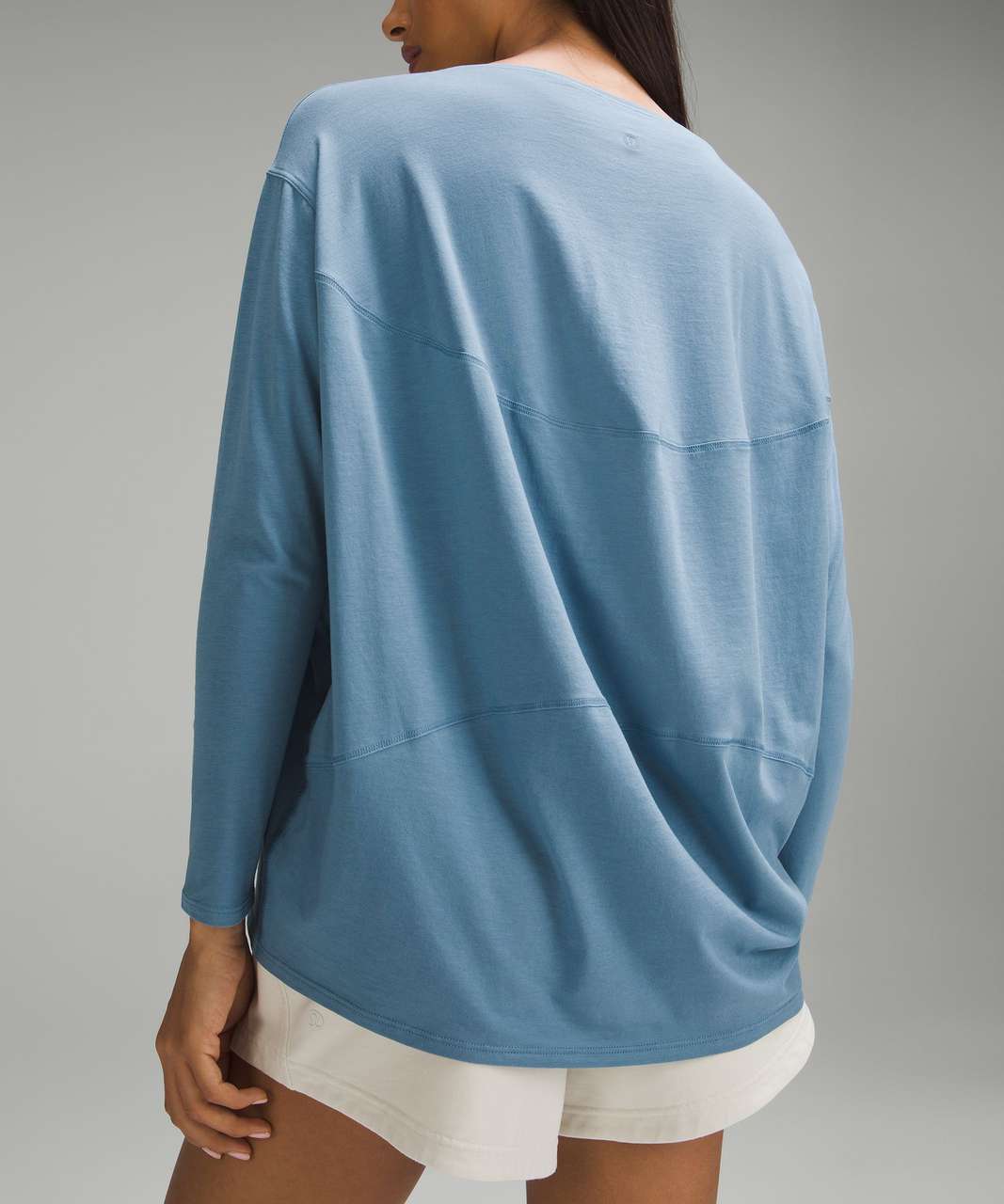 Lululemon Back in Action Long-Sleeve Shirt - Utility Blue