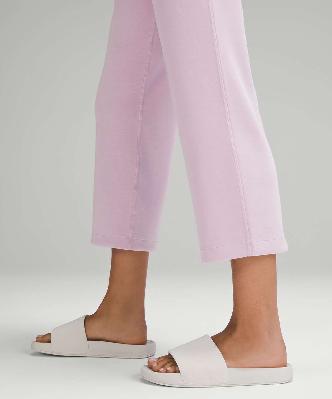 Lululemon Softstreme High-Rise Straight-Leg Cropped Pant - Pink Peony