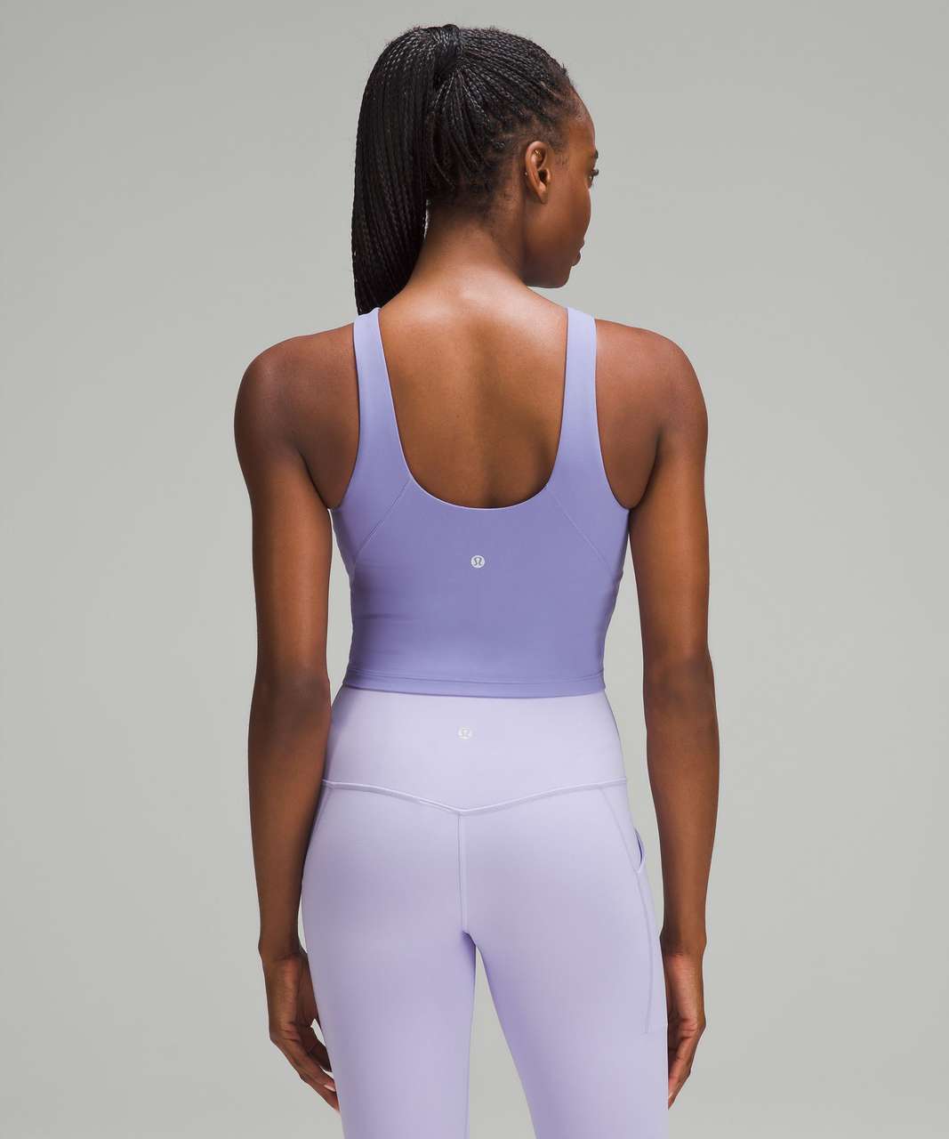 high neck align tank + black groove pants 💕 pink taupe is dreamy 🤤 :  r/lululemon