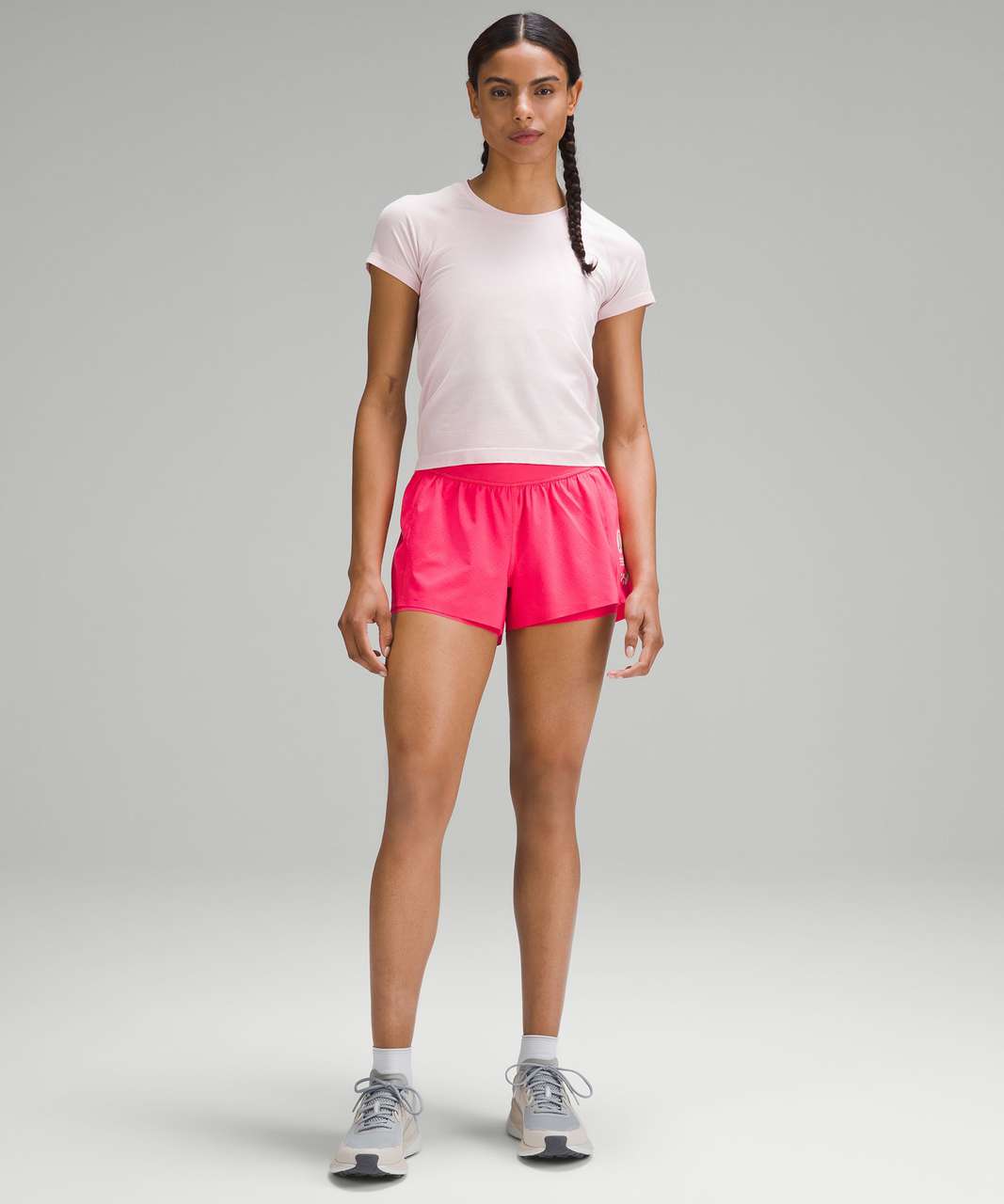 Lululemon Swiftly Tech Short-Sleeve Shirt 2.0 *Race Length - Flush Pink / Flush Pink