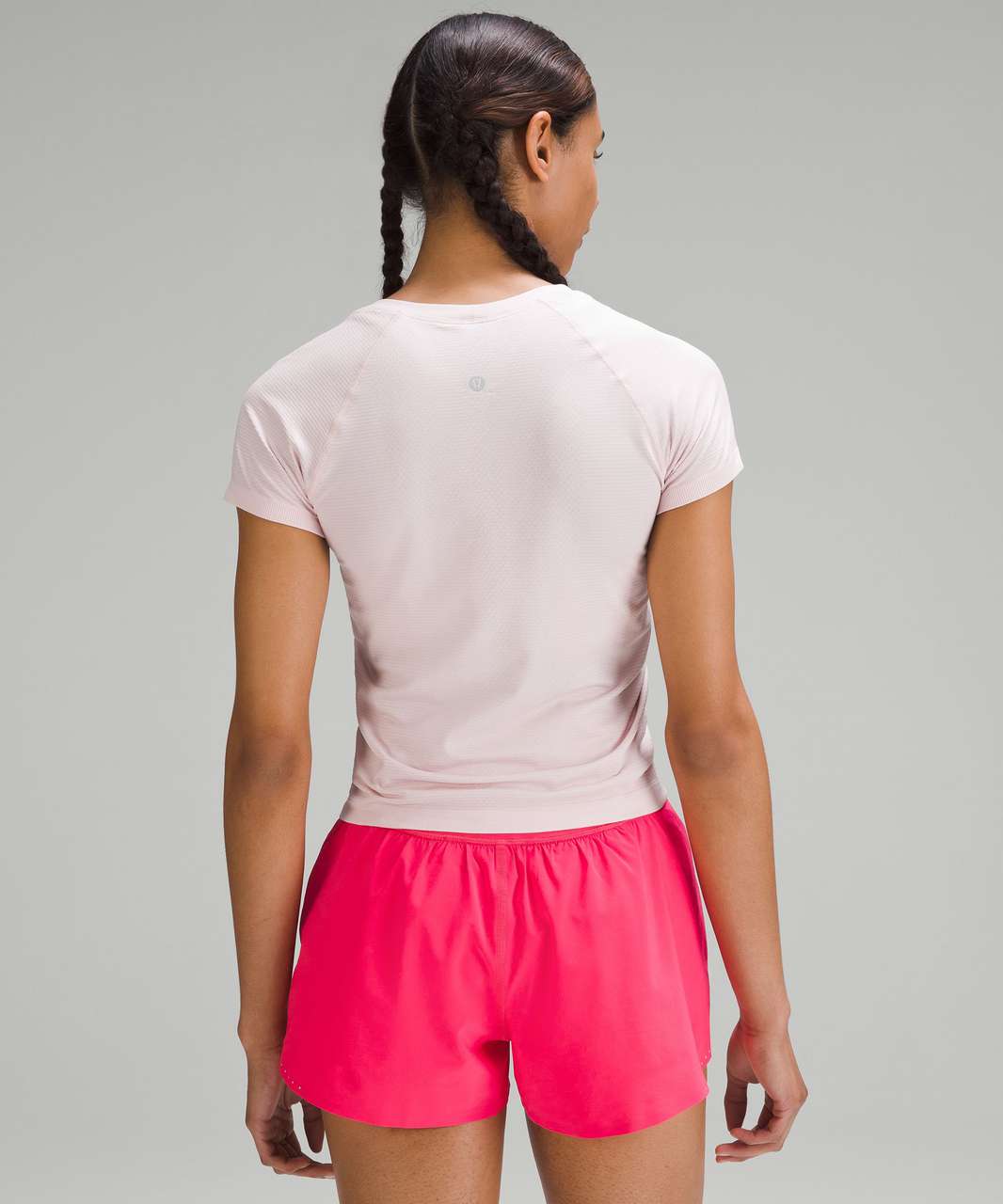 Lululemon Swiftly Tech Short-Sleeve Shirt 2.0 *Race Length - Flush Pink / Flush Pink