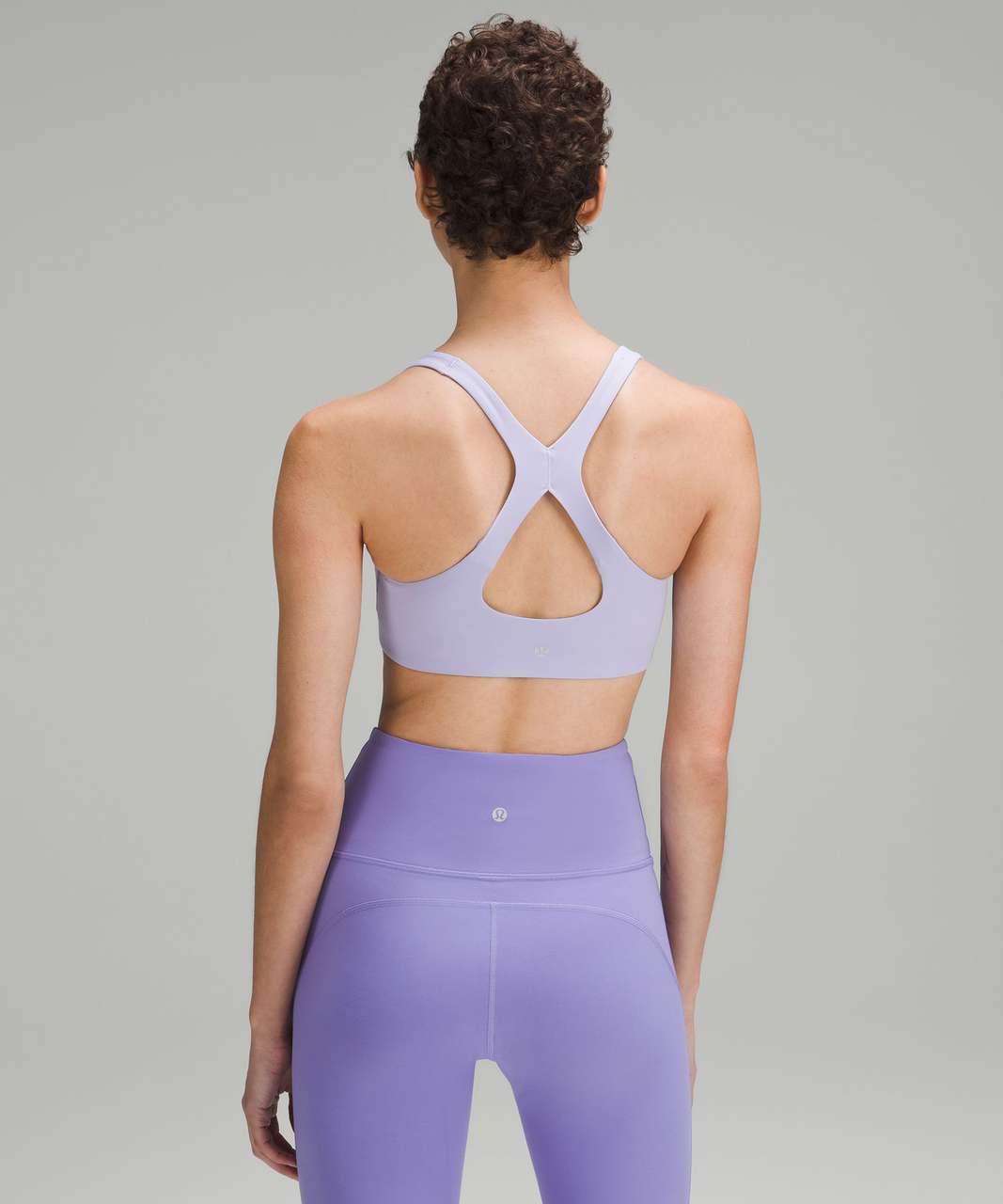 Lululemon SmoothCover Yoga Bra *Light Support, B/C Cup - Lilac Smoke