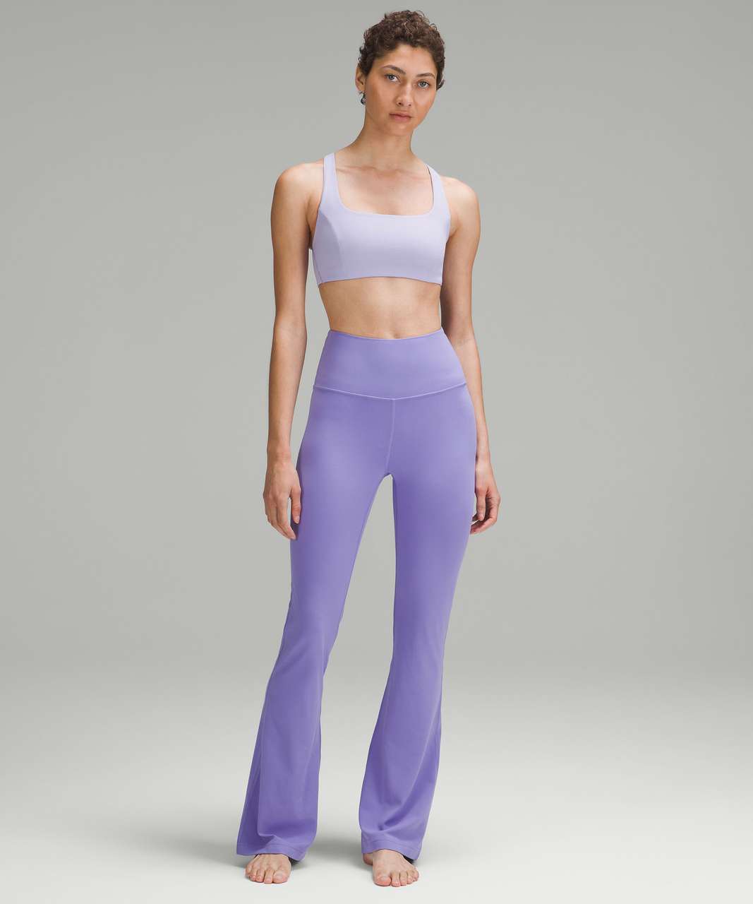 Lululemon SmoothCover Yoga Bra *Light Support, B/C Cup - Lilac Smoke