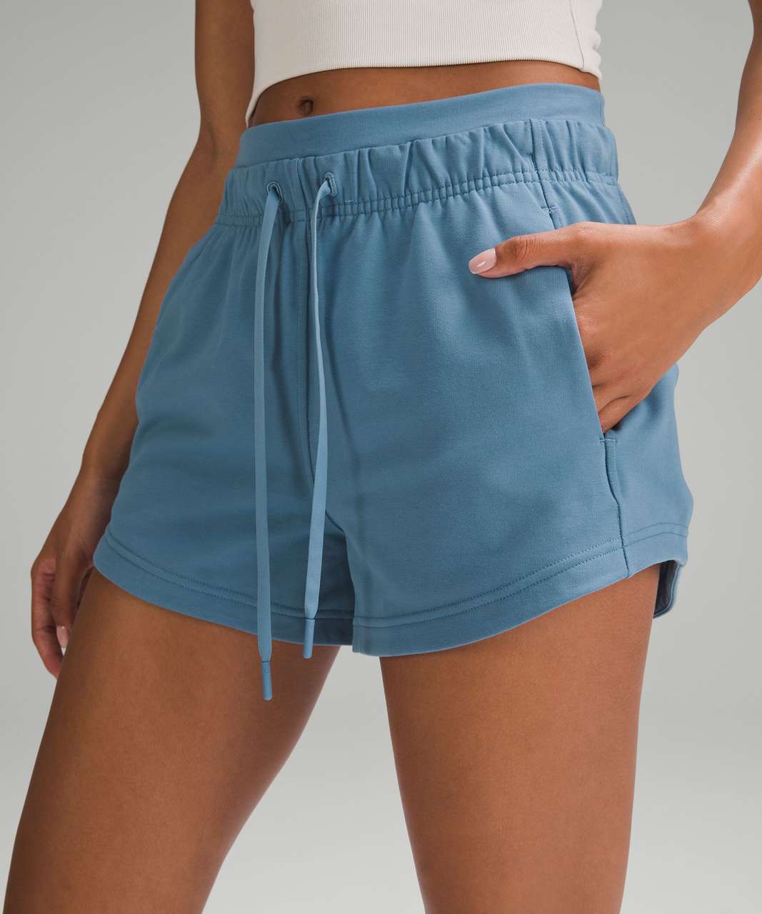 Inner Glow Shorts Modal (0) & Find Your space Shorts Blue Cast (2)!!!  (height 5'0 waist:24” hips:34”) : r/lululemon