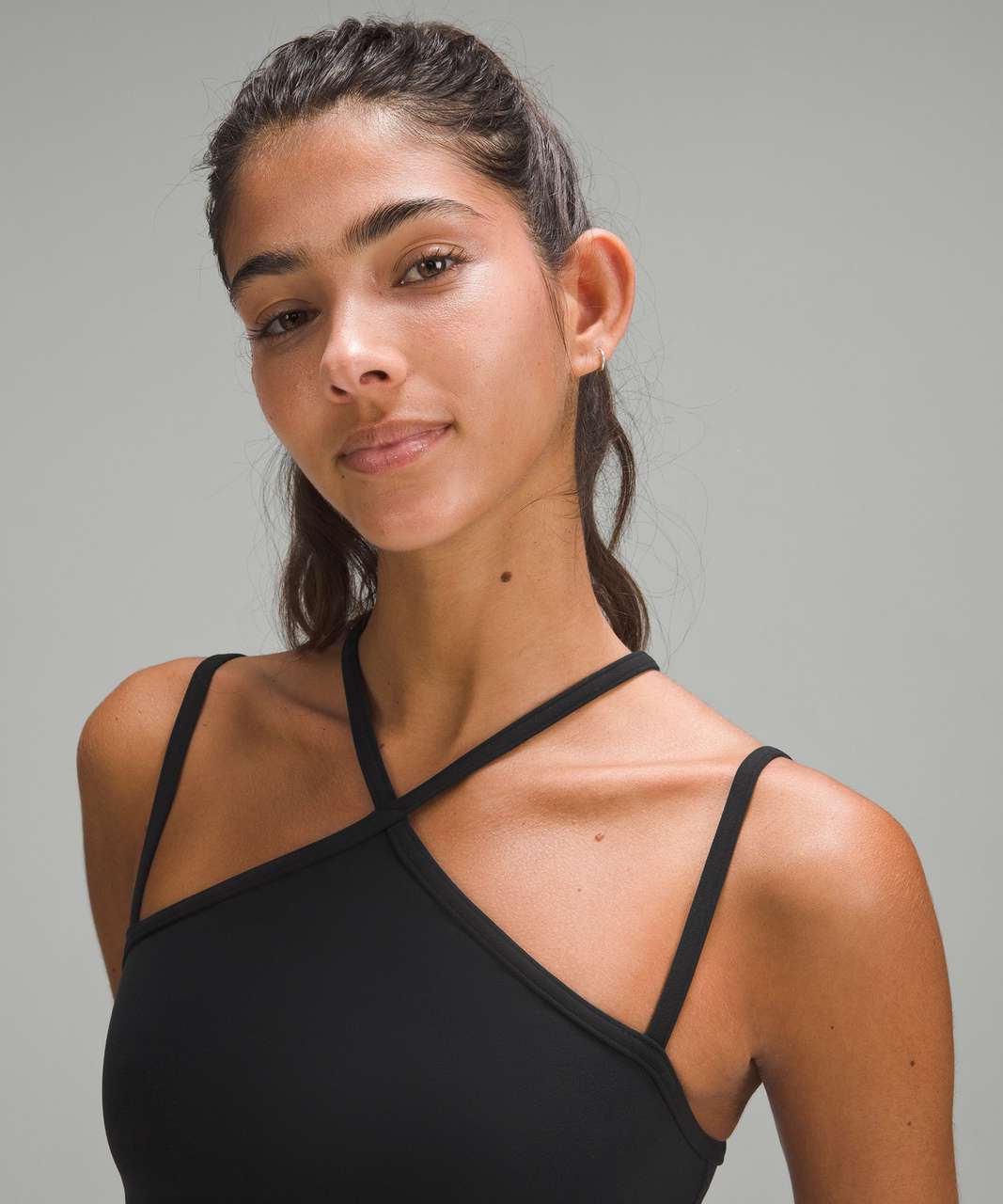 Lululemon Flow Y Strappy Bra Nulu *Light Support, A–C Cups - Black - lulu  fanatics