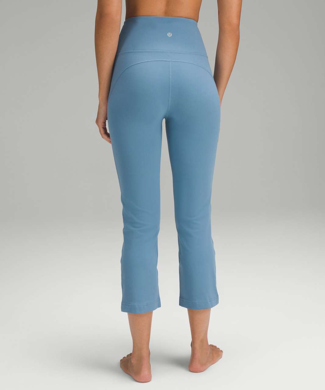 Lululemon Groove Super-High-Rise Crop 23 *Nulu - Utility Blue - lulu  fanatics