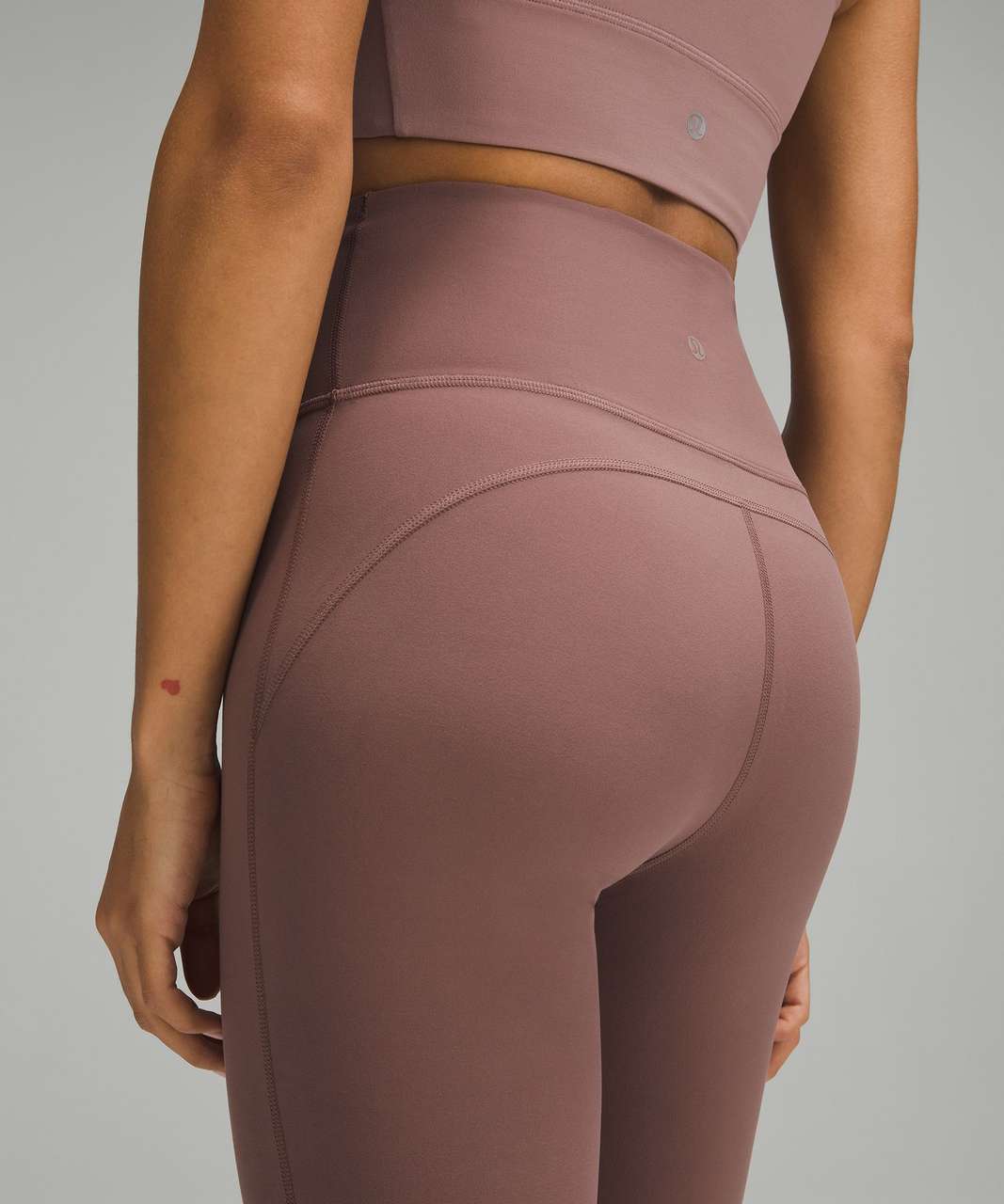 Lululemon Groove Super-High-Rise Crop 23" *Nulu - Dark Oxide