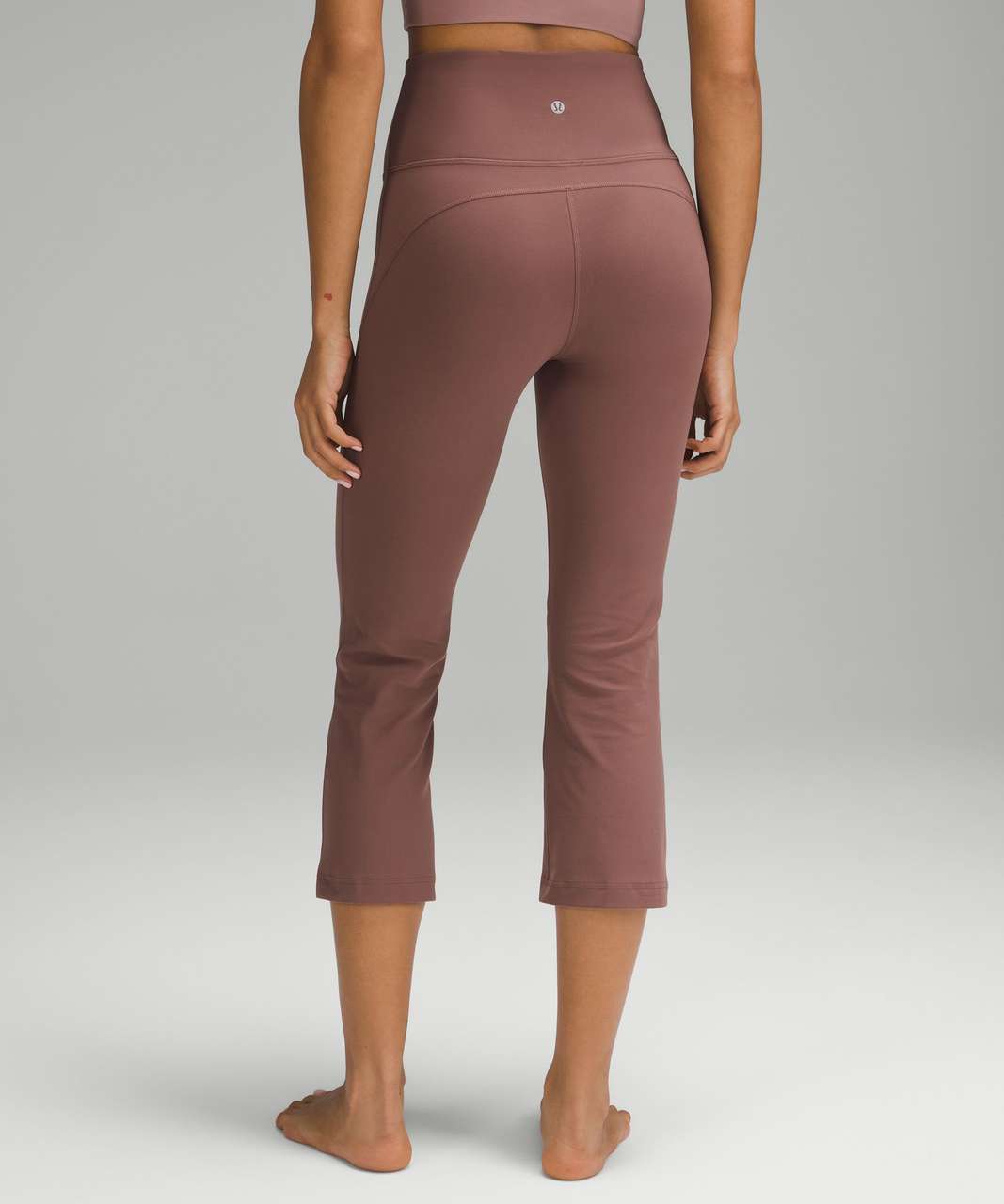 Lululemon Groove Super-High-Rise Crop 23" *Nulu - Dark Oxide