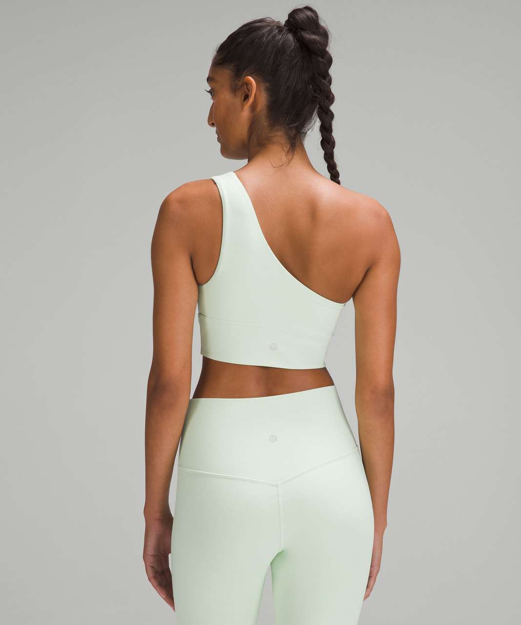 Lululemon Align Asymmetrical Bra *Light Support, C/D Cup - Kohlrabi Green -  lulu fanatics