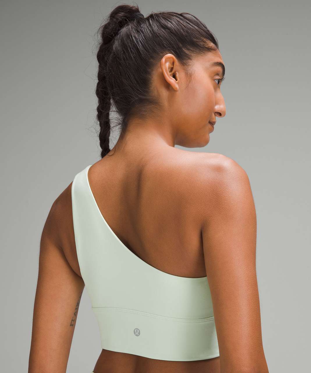 Lululemon Align Asymmetrical Bra Light Support, C/D Cup, NWT, Pistachio,  Size 8