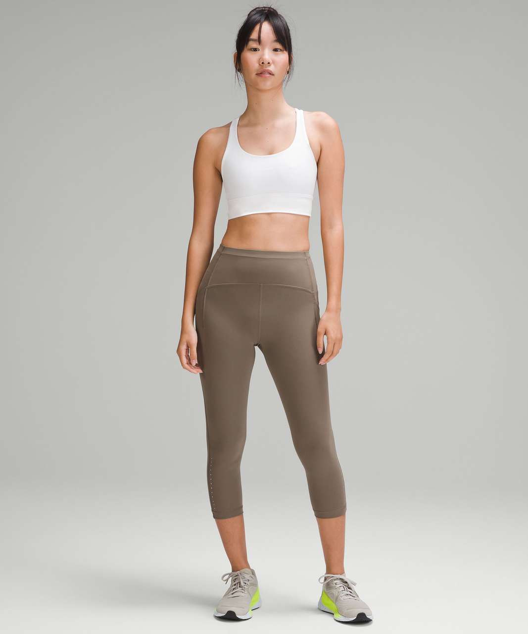 Lululemon Swift Speed High-Rise Crop 21 - Nomad - lulu fanatics