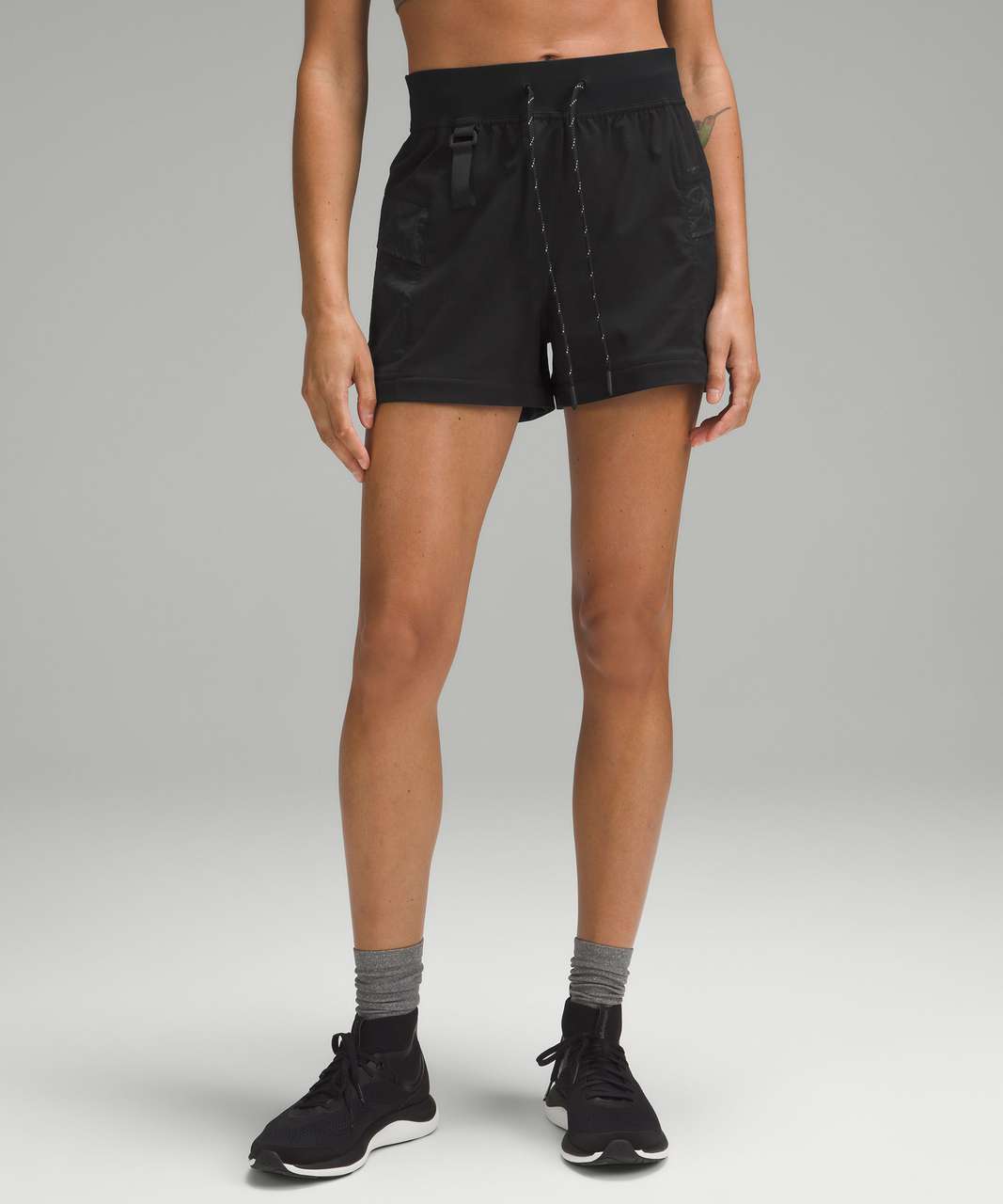 Lululemon Convertible High-Rise Hiking Jogger - Black - lulu fanatics