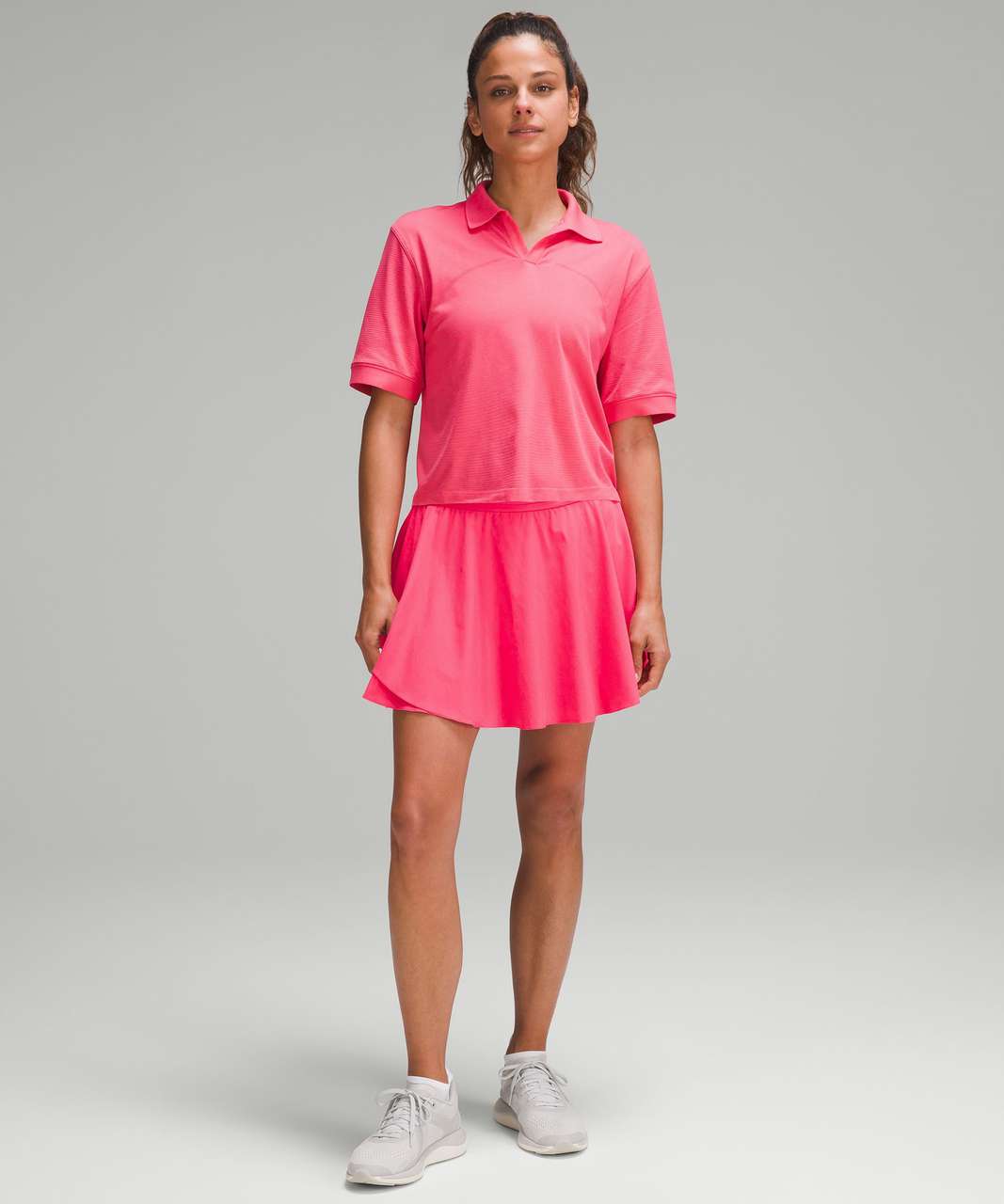 Lululemon Swiftly Tech Relaxed-Fit Polo Shirt - Lip Gloss / Lip Gloss
