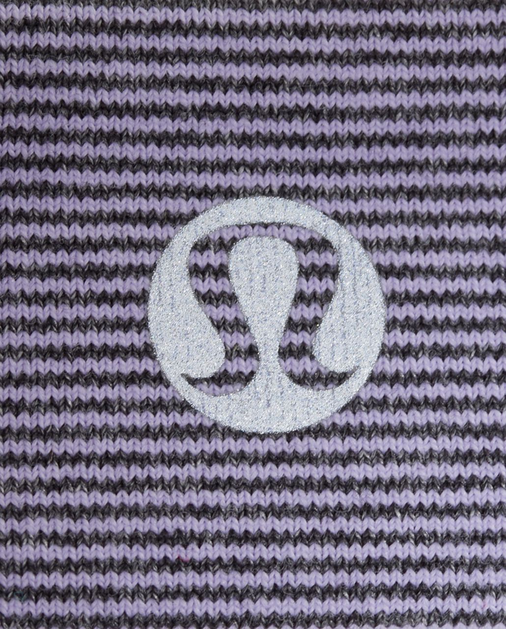 Lululemon Slipless Headband - Lilac Heathered Coal Wee Stripe