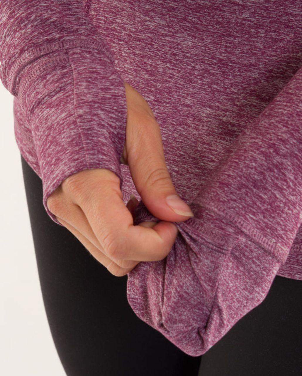 Lululemon Run:  Your Heart Out Pullover - Heathered Plum