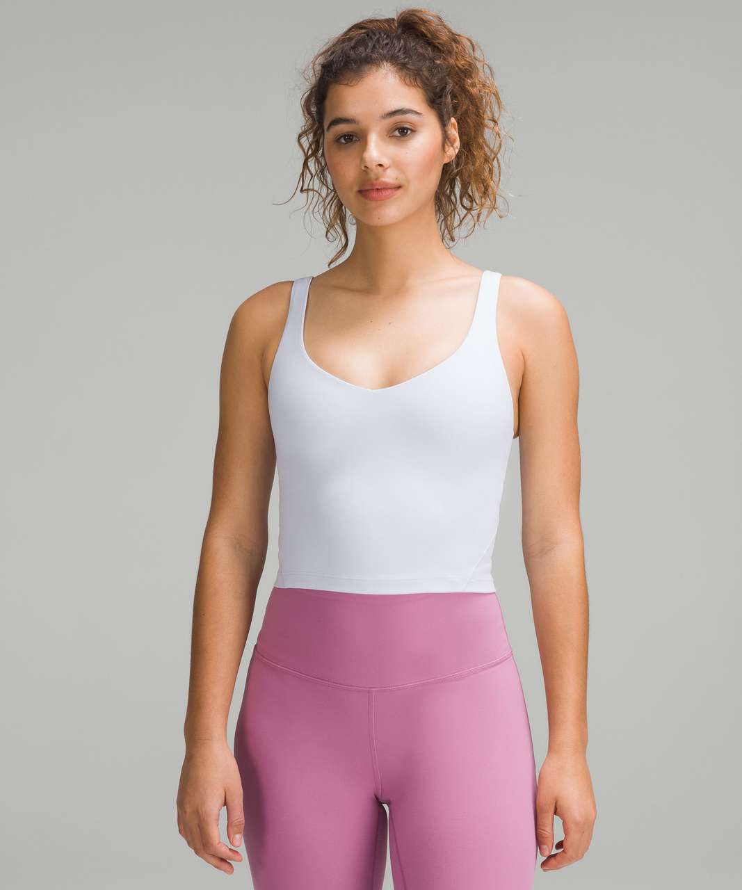 Lululemon Align Tank Top - White Opal - lulu fanatics