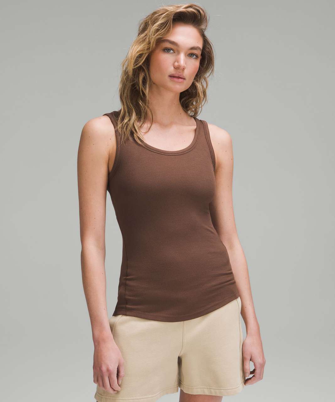 Lululemon Hold Tight Scoop Neck Tank Top - Java