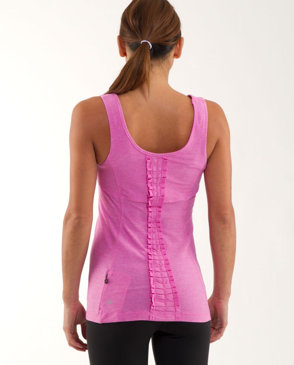 Lululemon Run Free Tank - Heathered Smoky Rose