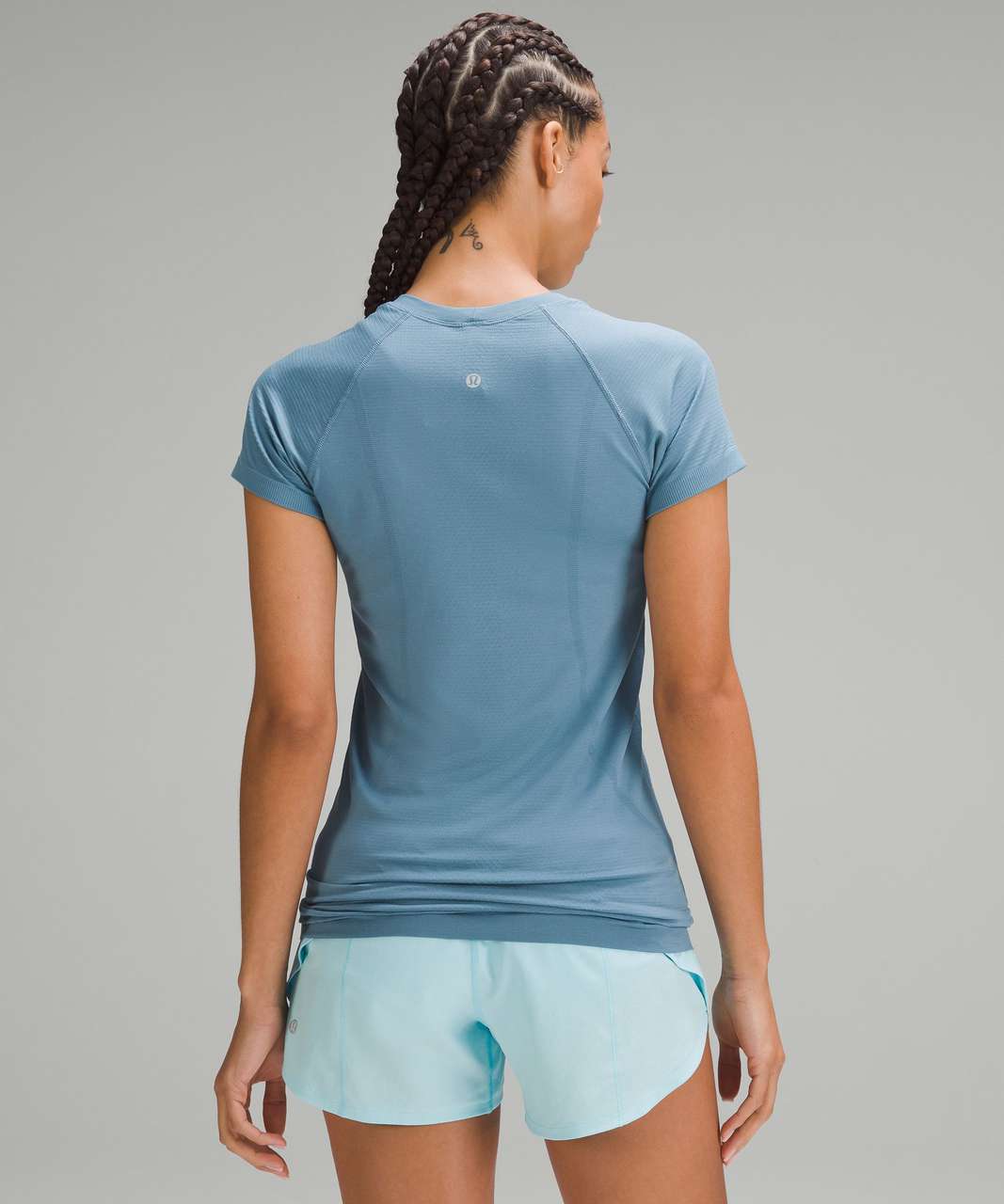 Lululemon Swiftly Tech Short-Sleeve Shirt 2.0 - Utility Blue / Utility Blue