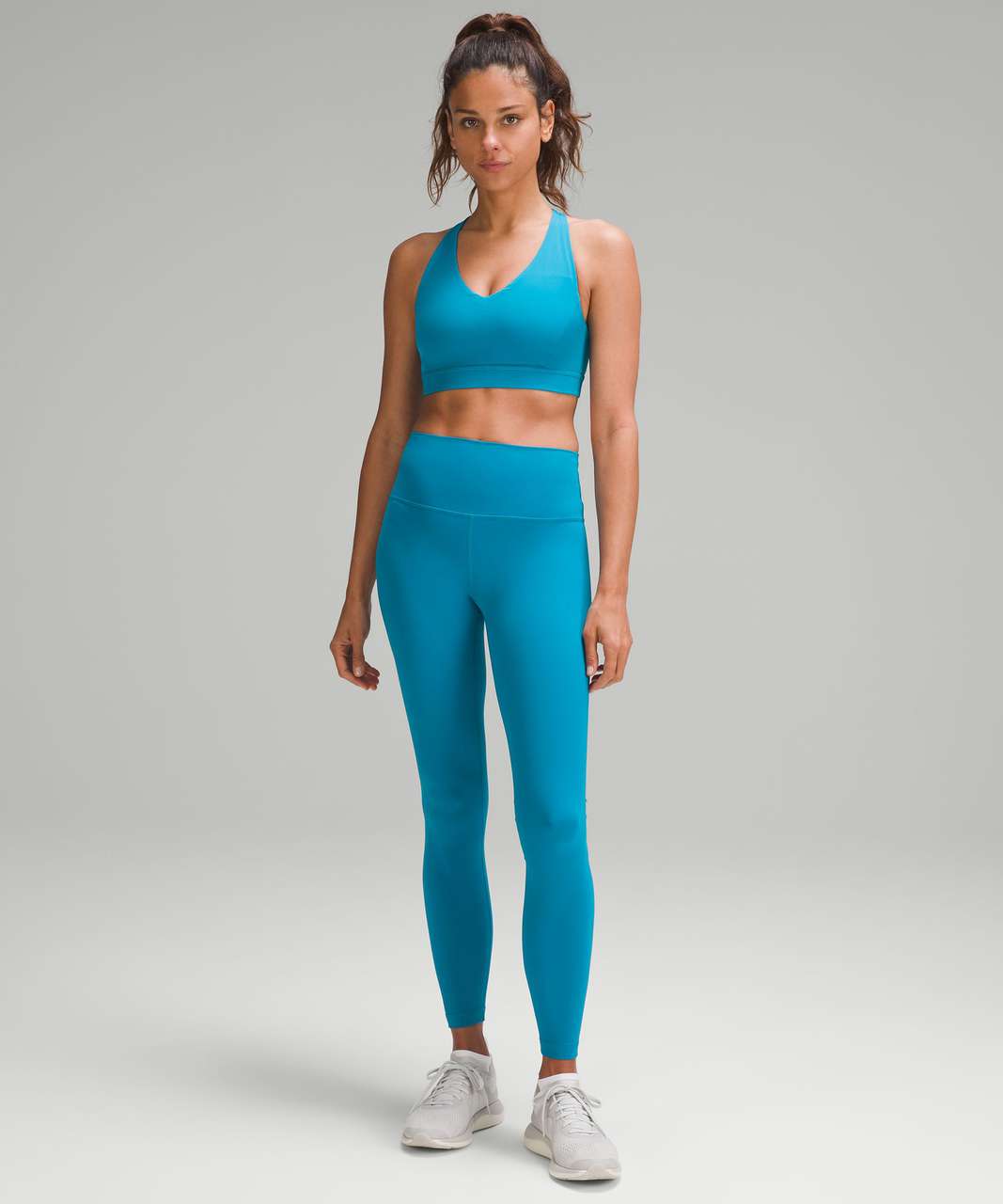 Lululemon Wunder Train High-Rise Tight 28 - Hawaiian Blue - lulu fanatics