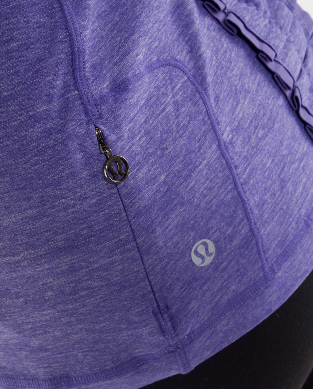 Lululemon Run Free Tank - Heathered Persian Purple