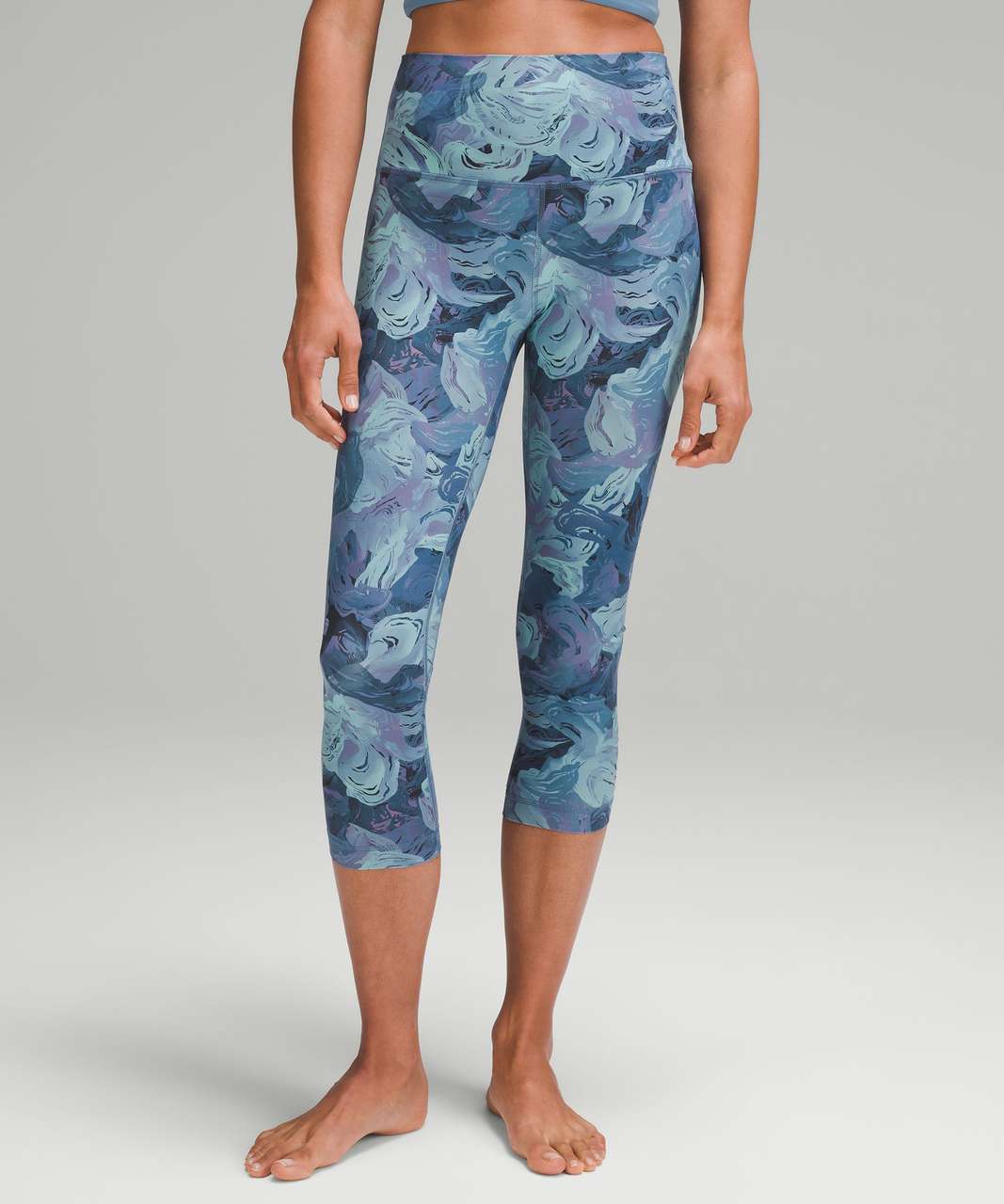 Lululemon Align High-Rise Crop 21" - Stencil Dreams Multi