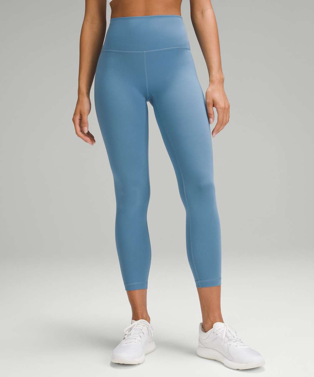 Lululemon Wunder Train High Rise Tight 25 EVERLUX Size 6 Iron Blue IRBU  28247