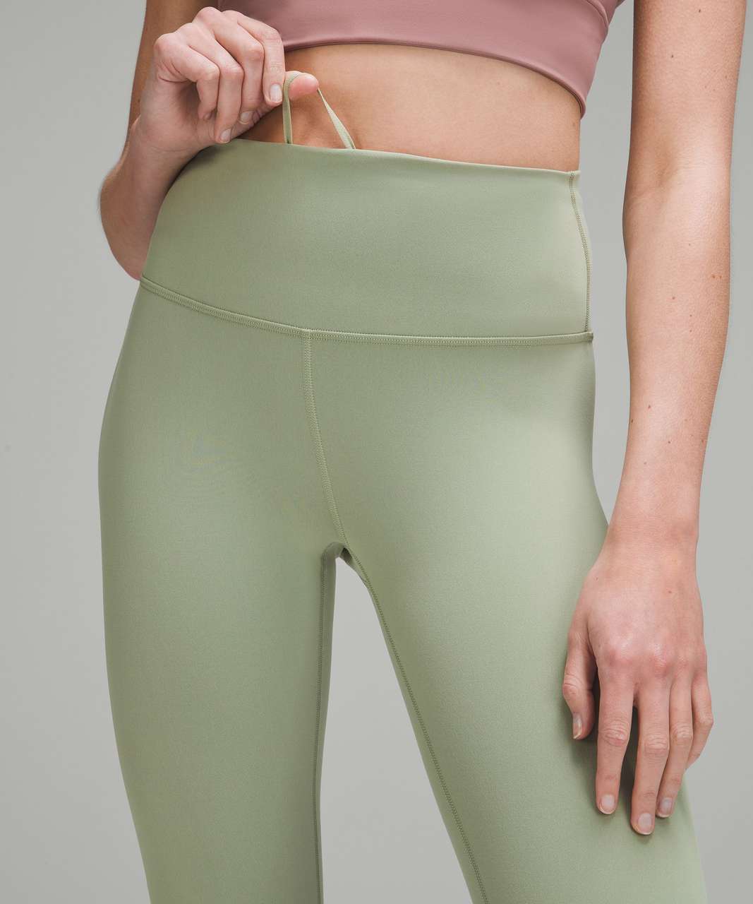 Lululemon Wunder Train High-Rise Tight 25 - Laurel Green - lulu fanatics