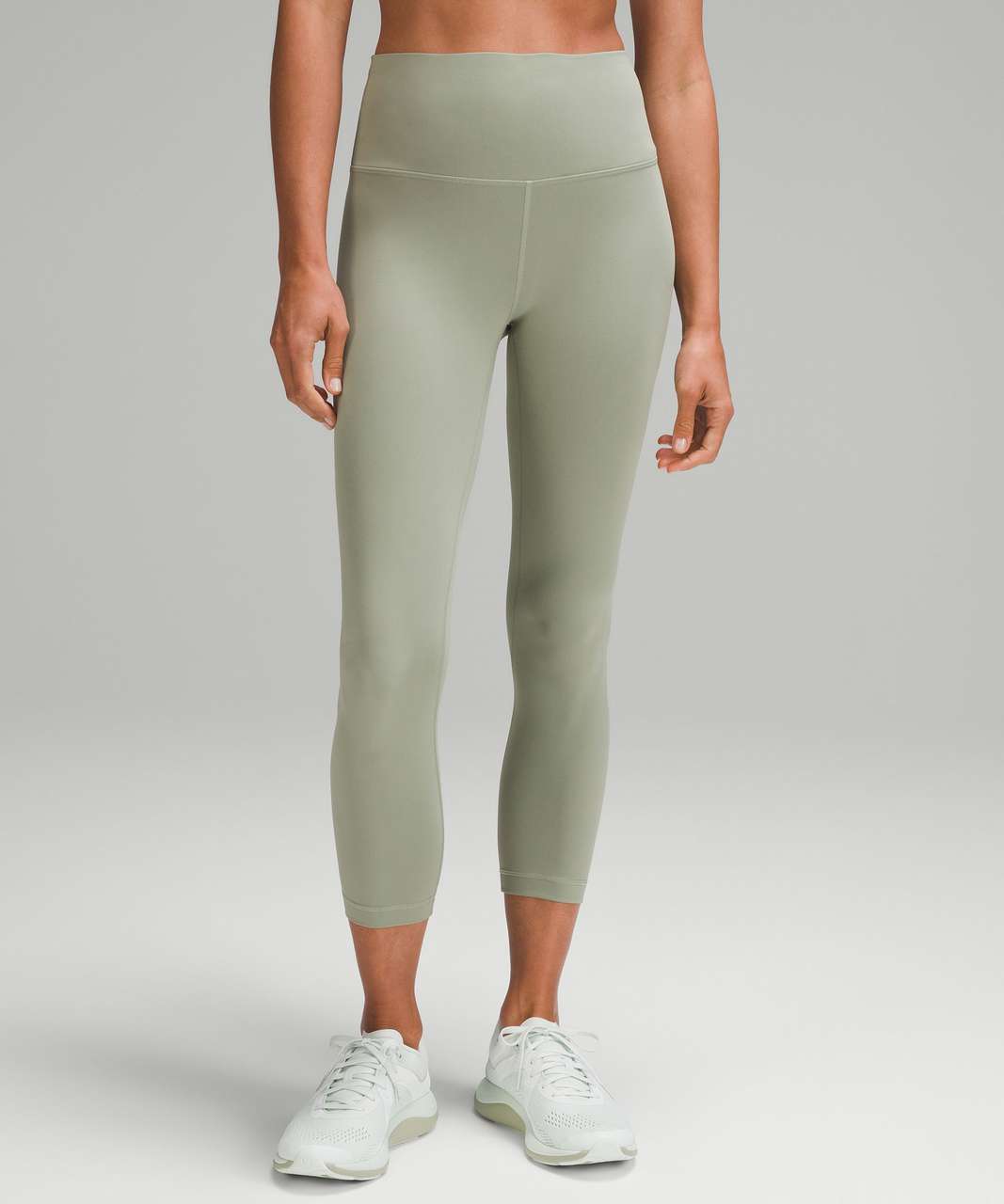 Lululemon Wunder Train High-Rise Crop 23" - Laurel Green