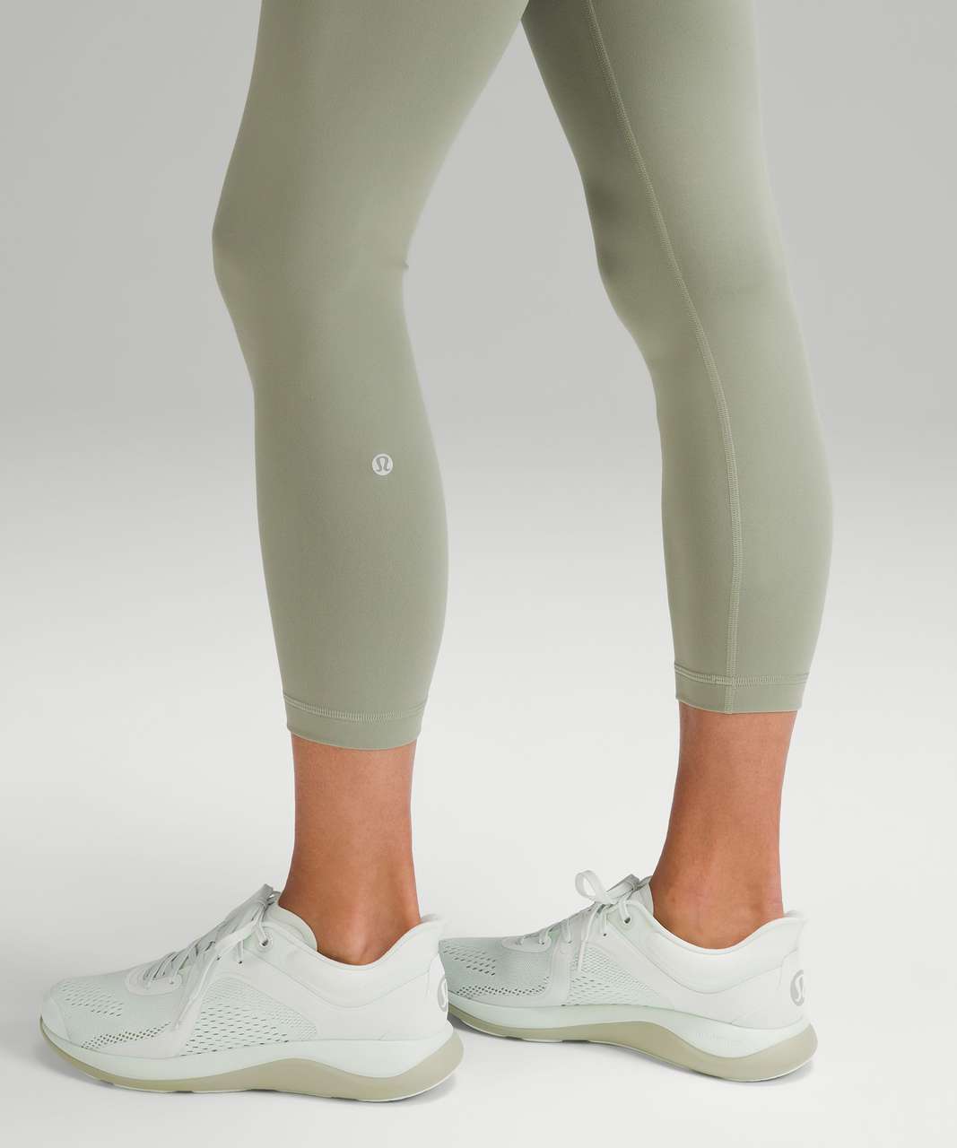 Lululemon Wunder Train High-Rise Crop 23" - Laurel Green