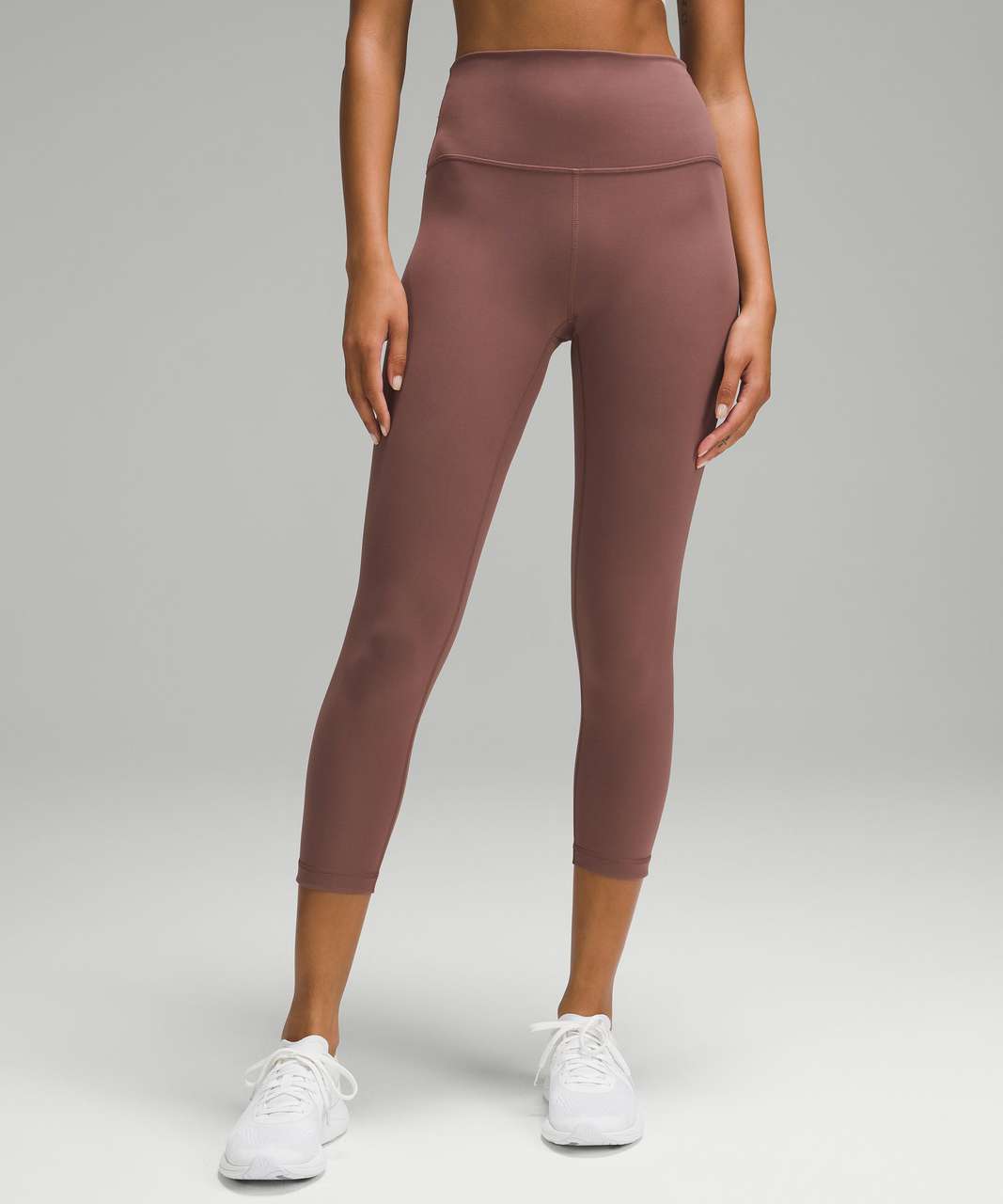 Lululemon Wunder Train High-Rise Crop 23" - Dark Oxide