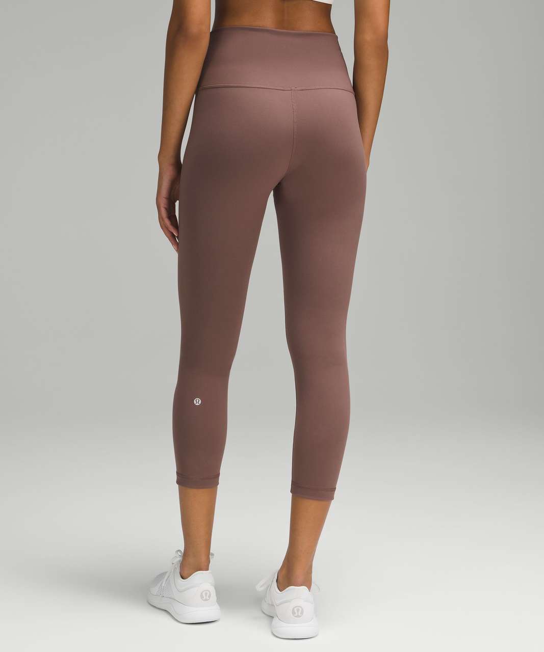 Lululemon Wunder Train High-Rise Crop 23 - Velvet Dust - lulu fanatics