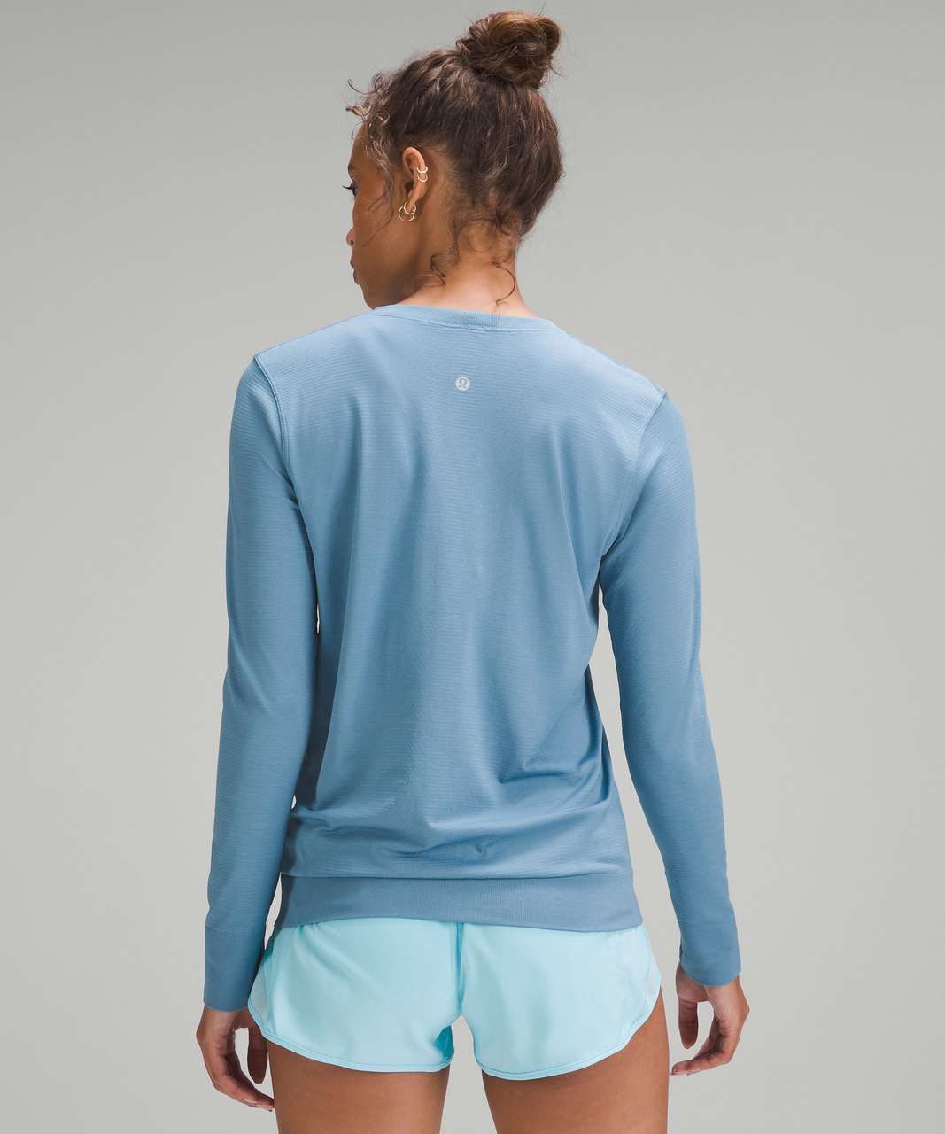 Lululemon Swiftly Relaxed Long-Sleeve Shirt - Utility Blue / Utility Blue