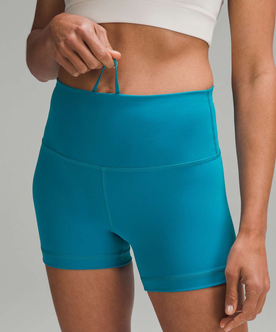 Lululemon Wunder Train High-Rise Short 4” Blue Size 6 - $38 (26% Off  Retail) - From Alex