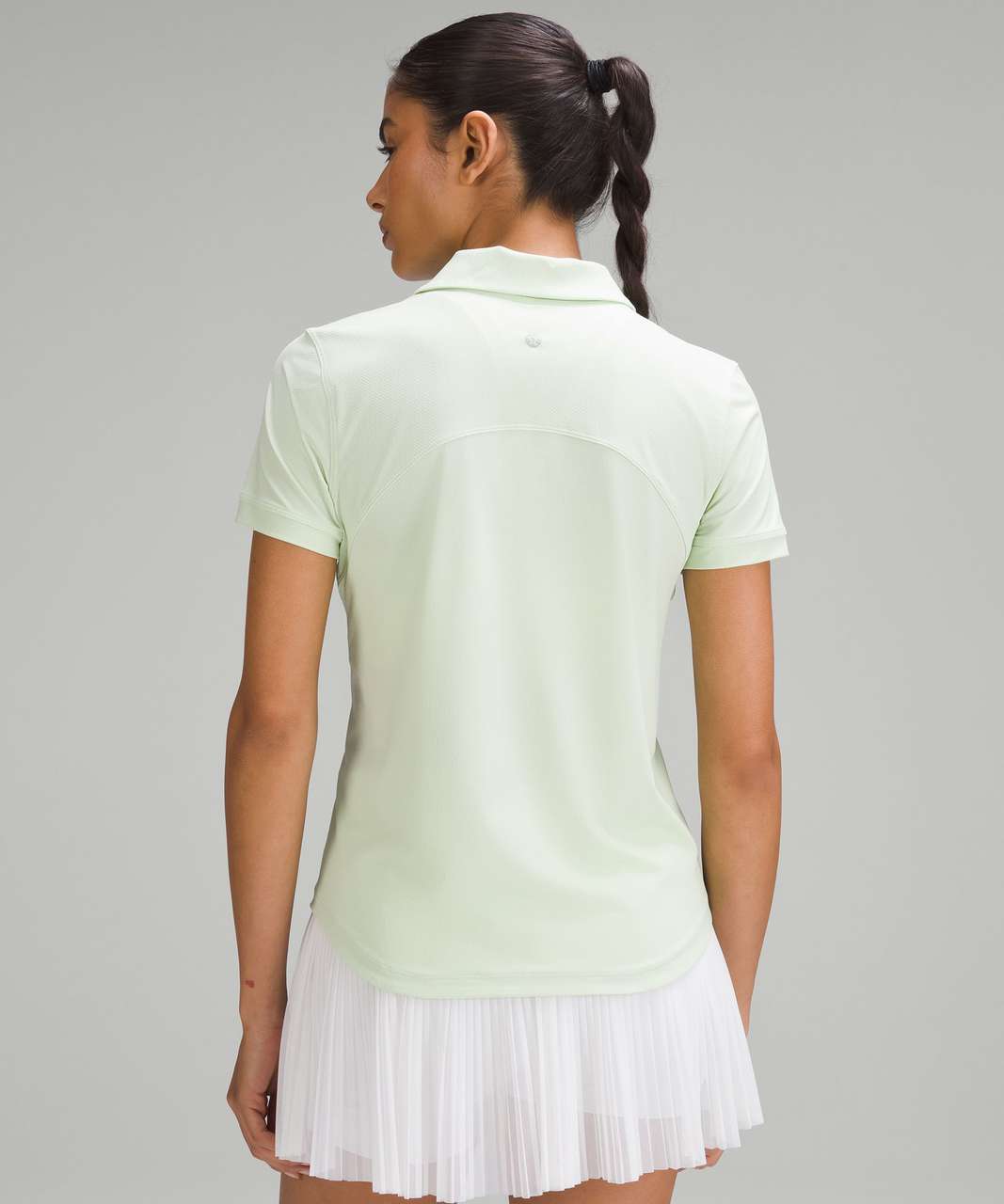 Lululemon Quick-Dry Short-Sleeve Polo Shirt - Kohlrabi Green