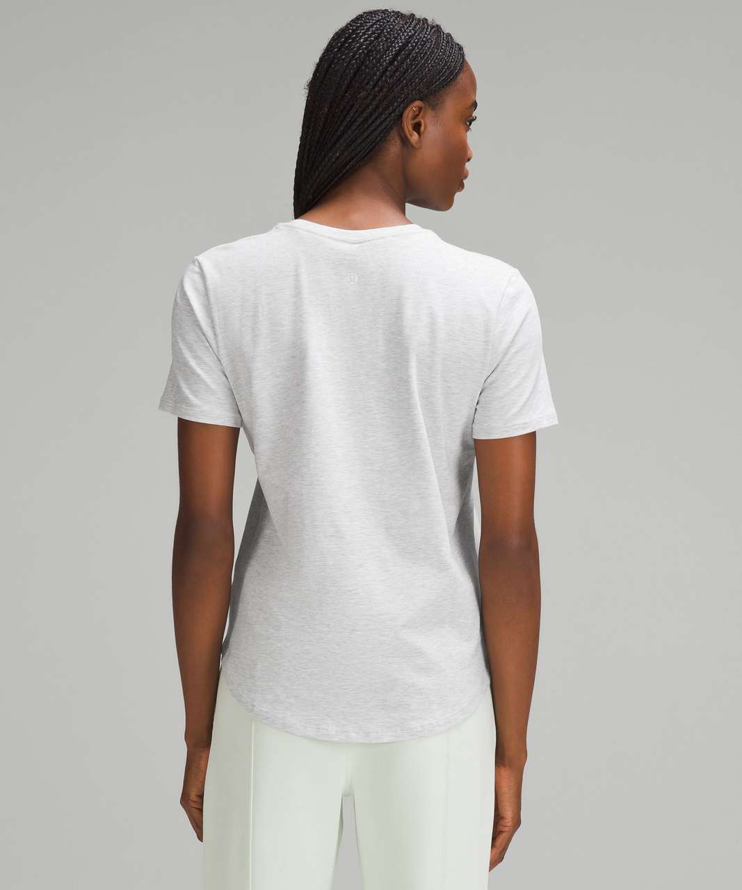 Lululemon Love Crewneck T-Shirt - Heathered Core Ultra Light Grey