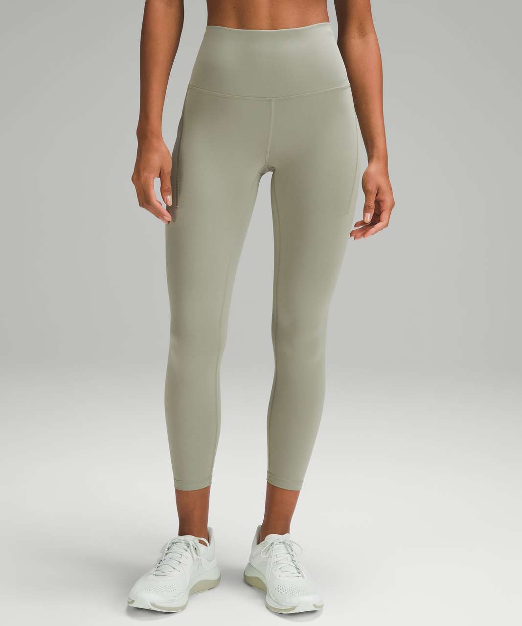 Lululemon Wunder Train High-Rise Tight with Pockets 25" - Laurel Green