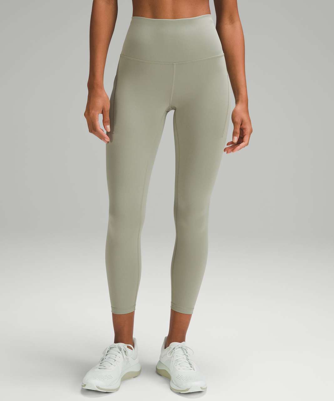 Lululemon Wunder Train High-rise Leggings With Pockets 28 - Medium Forest